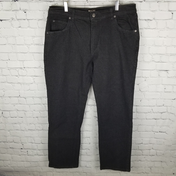 ATLAS FOR MEN | stretch black wash jeans - Picture 2 of 9